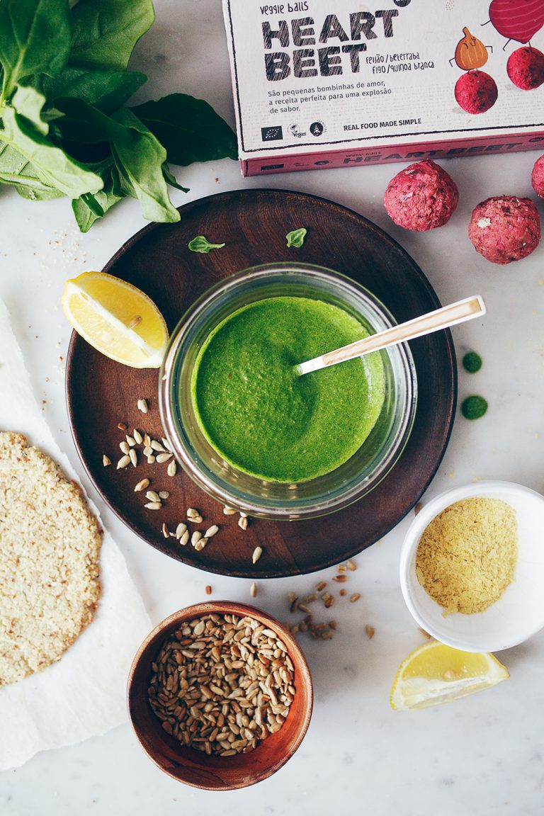 Receita de Molho Pesto de Espinafres