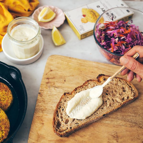 Molho vegan para barrar