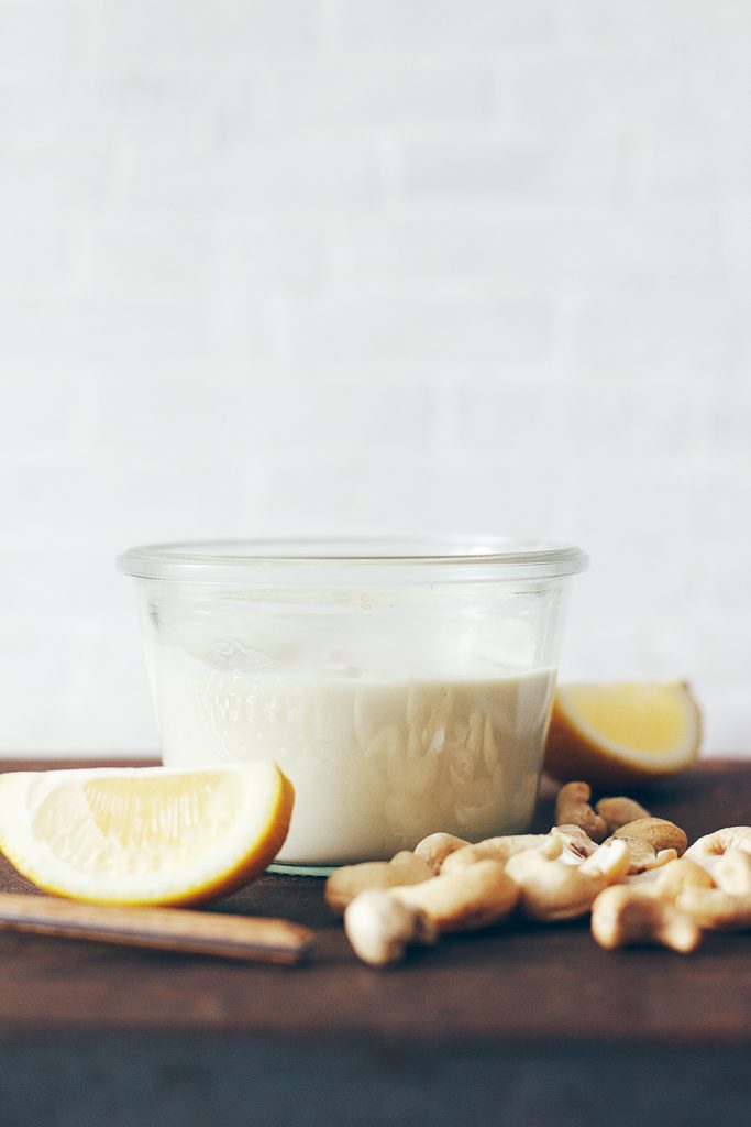 Receita de maionese vegan de caju